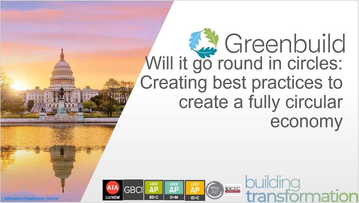 Will it go round in circles Creating best practices to create a fully circular economy